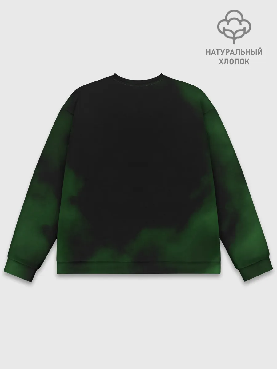 Мужской свитшот базовый / Огненный Ророноа Зоро | One Piece