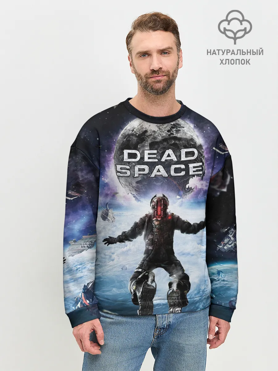 Мужской свитшот базовый / Айзек в мертвом космосе