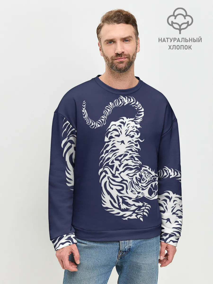 Мужской свитшот базовый / ХАНЕМИЯ КАЗУТОРА | HANEMIYA