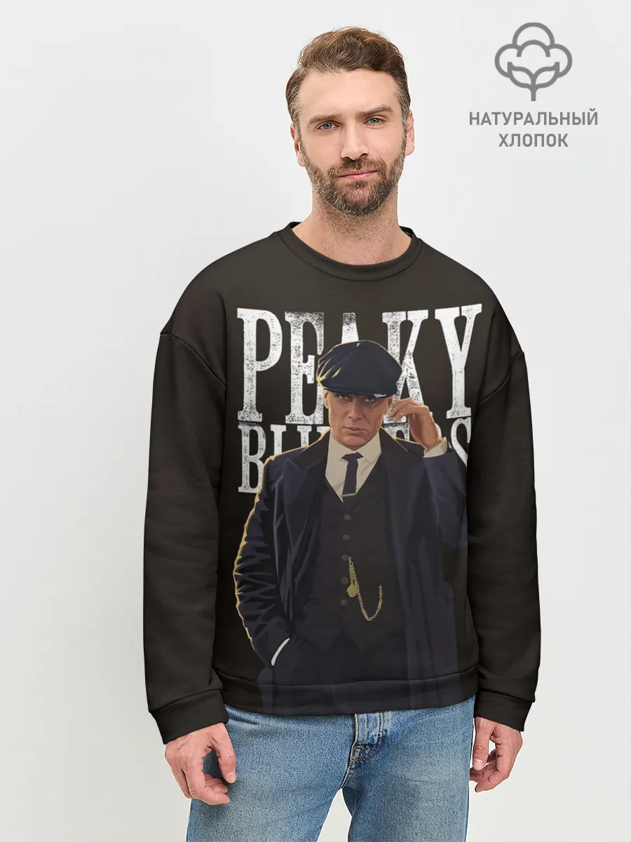 Мужской свитшот базовый / Томас Шелби лидер ОК