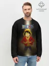Мужской свитшот базовый / Луффи One Piece. Большой куш