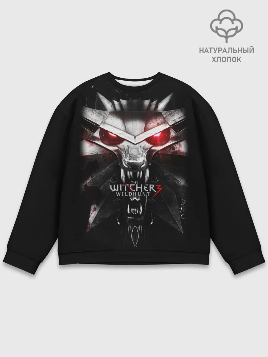 Мужской свитшот базовый / THE WITCHER LOGO