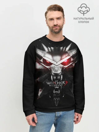 Мужской свитшот базовый / THE WITCHER LOGO