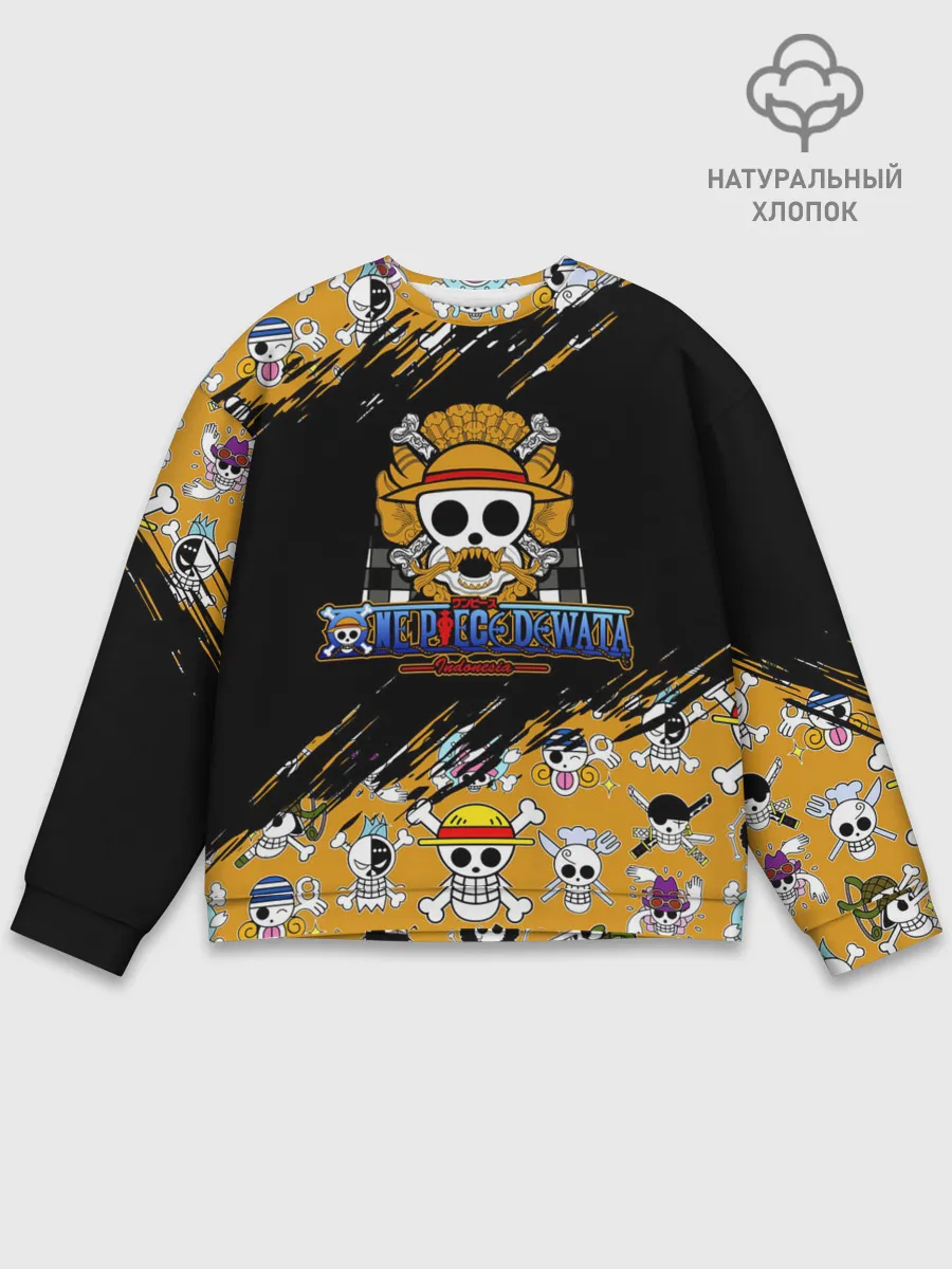Мужской свитшот базовый / One Piece Dewata Indonesia