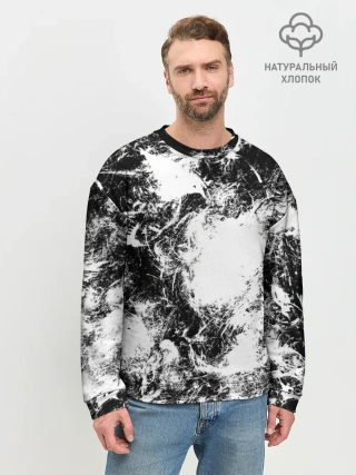 Мужской свитшот базовый / Абстракция