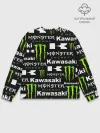 Мужской свитшот базовый / KAWASAKI X MONSTER ENERGY