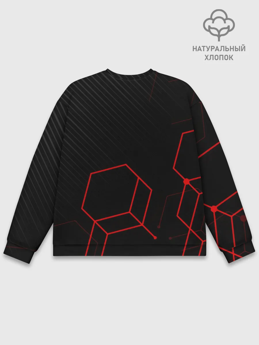 Мужской свитшот базовый / KAWASAKI NINJA / КАВАСАКИ