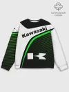 Мужской свитшот базовый / KAWASAKI / КАВАСАКИ / SPORT