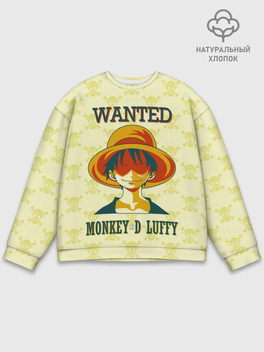 Мужской свитшот базовый / Манки Д. Луффи One Piece