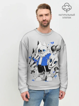 Мужской свитшот базовый / Санс и его мальчик