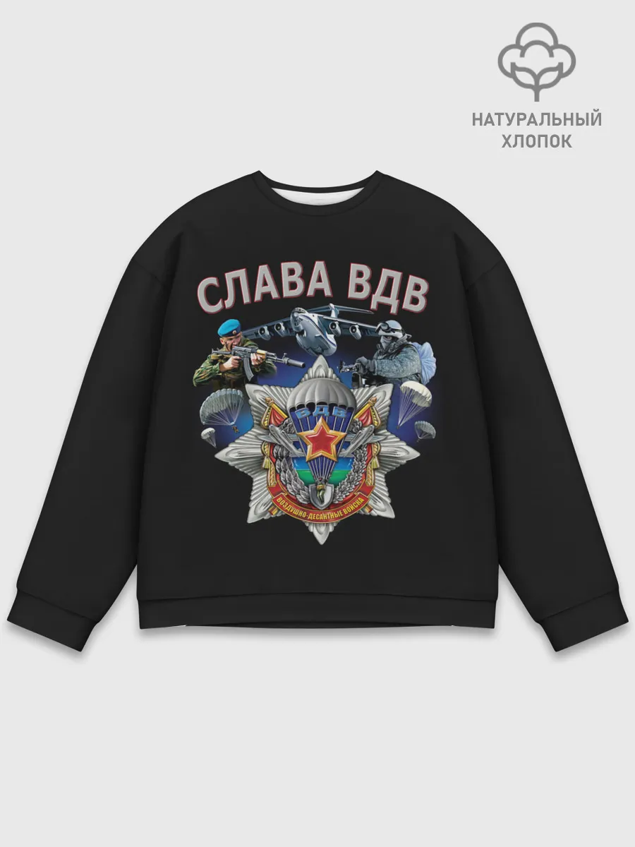 Мужской свитшот базовый / За ВДВ