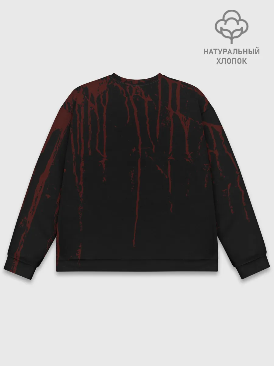 Мужской свитшот базовый / Зоро окровавленный | One Piece