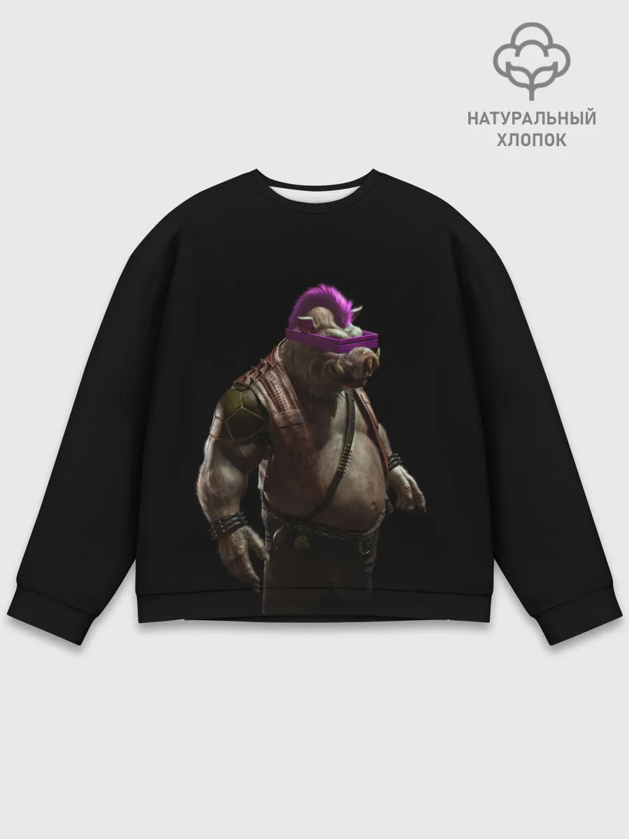 Мужской свитшот базовый / Бибоп | Ninja Turtles