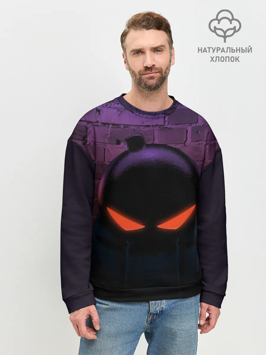 Мужской свитшот базовый / Friday Night Funkin Whitty