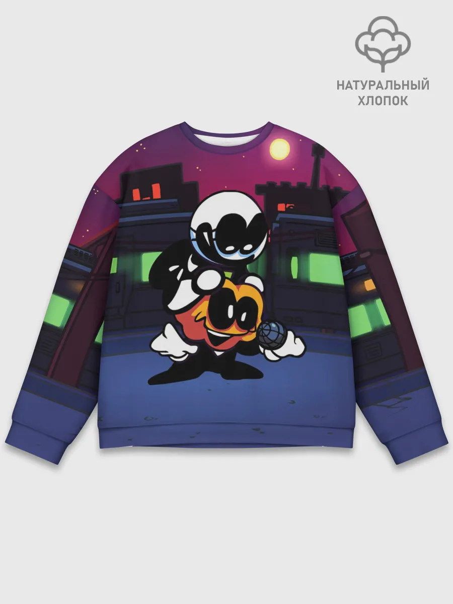 Мужской свитшот базовый / FNF Скид и Памп