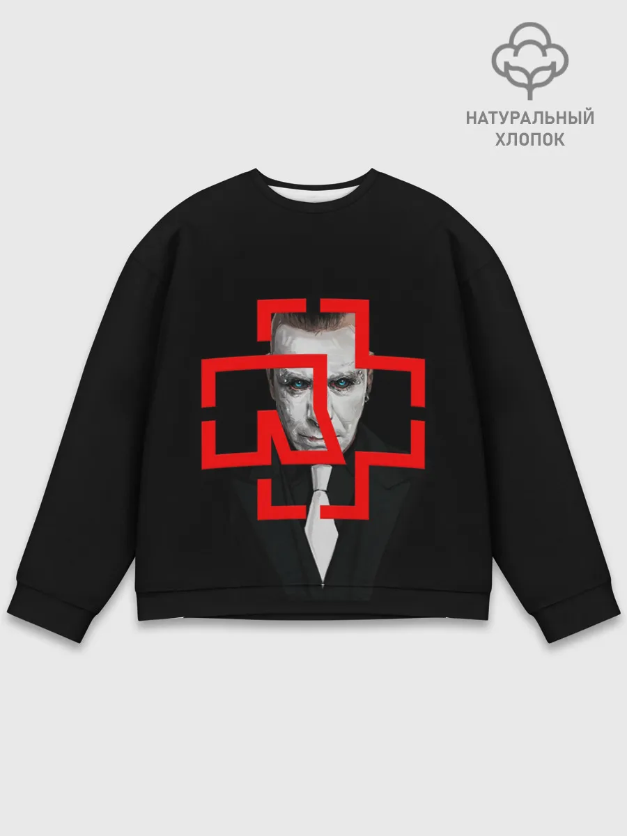 Мужской свитшот базовый / Тилль Линдеманн | РАМШТАЙН