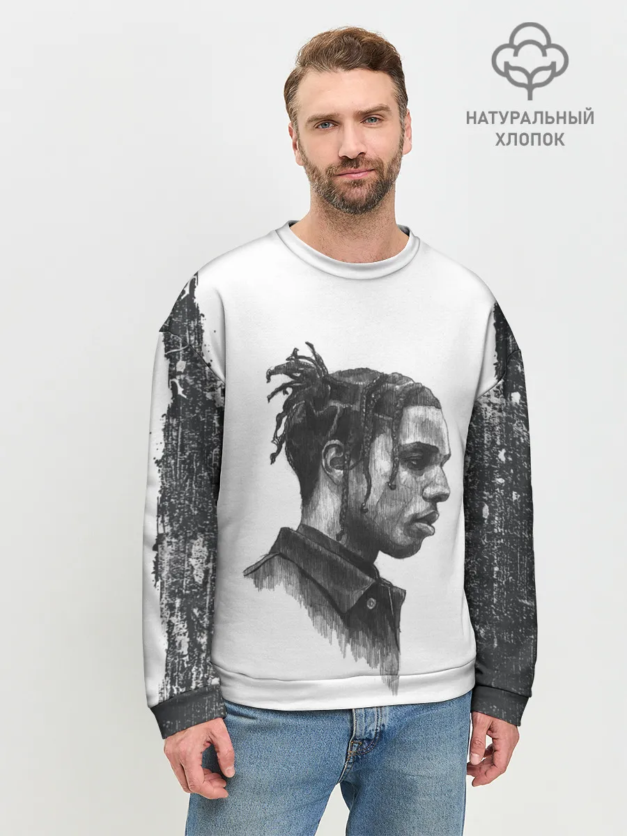 Мужской свитшот базовый / ASAP ROCKY | АСАП