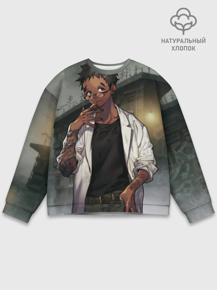 Мужской свитшот базовый / Kasukabe