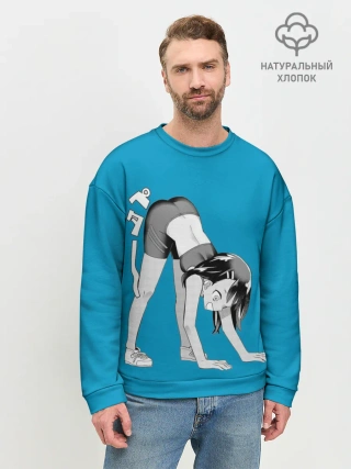 Мужской свитшот базовый / Nagatoro Stretching