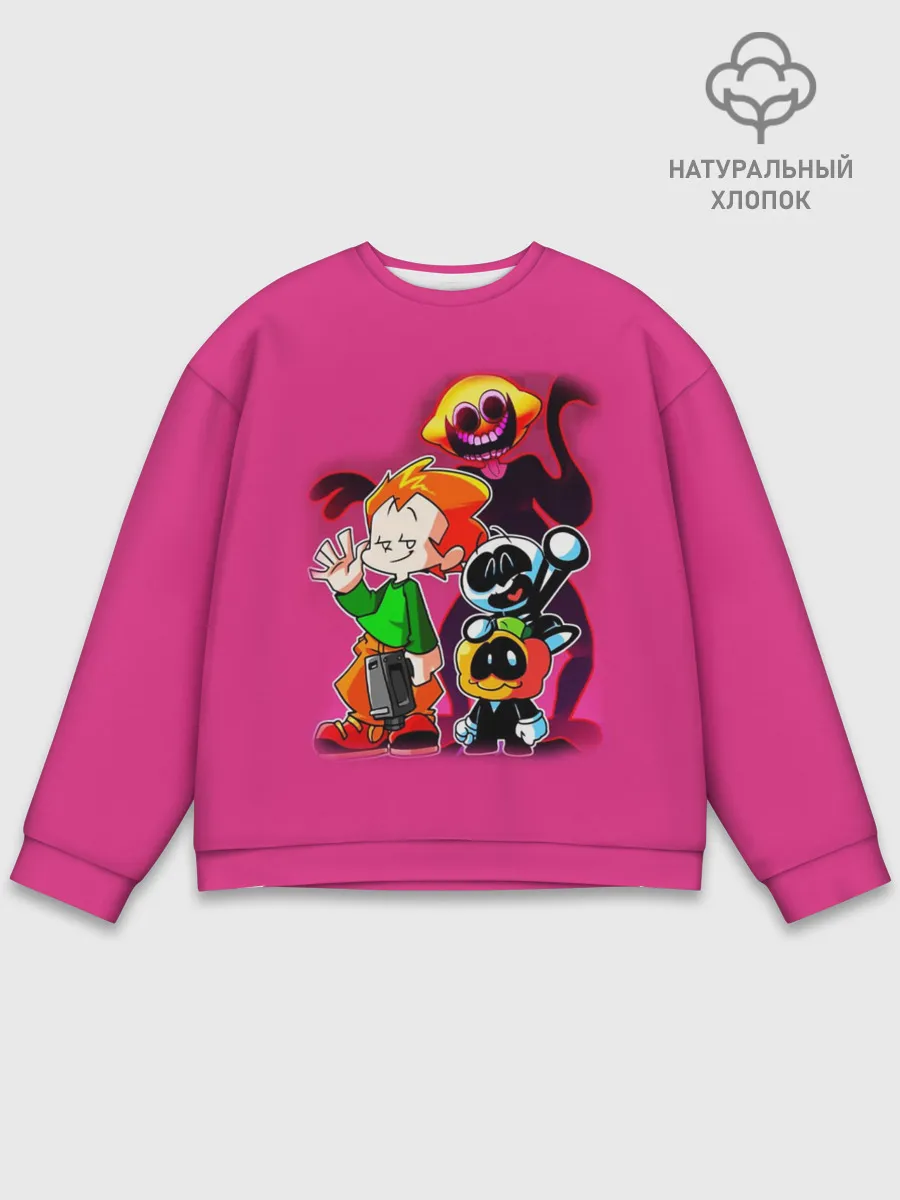 Мужской свитшот базовый / Friday Night Funkin персы