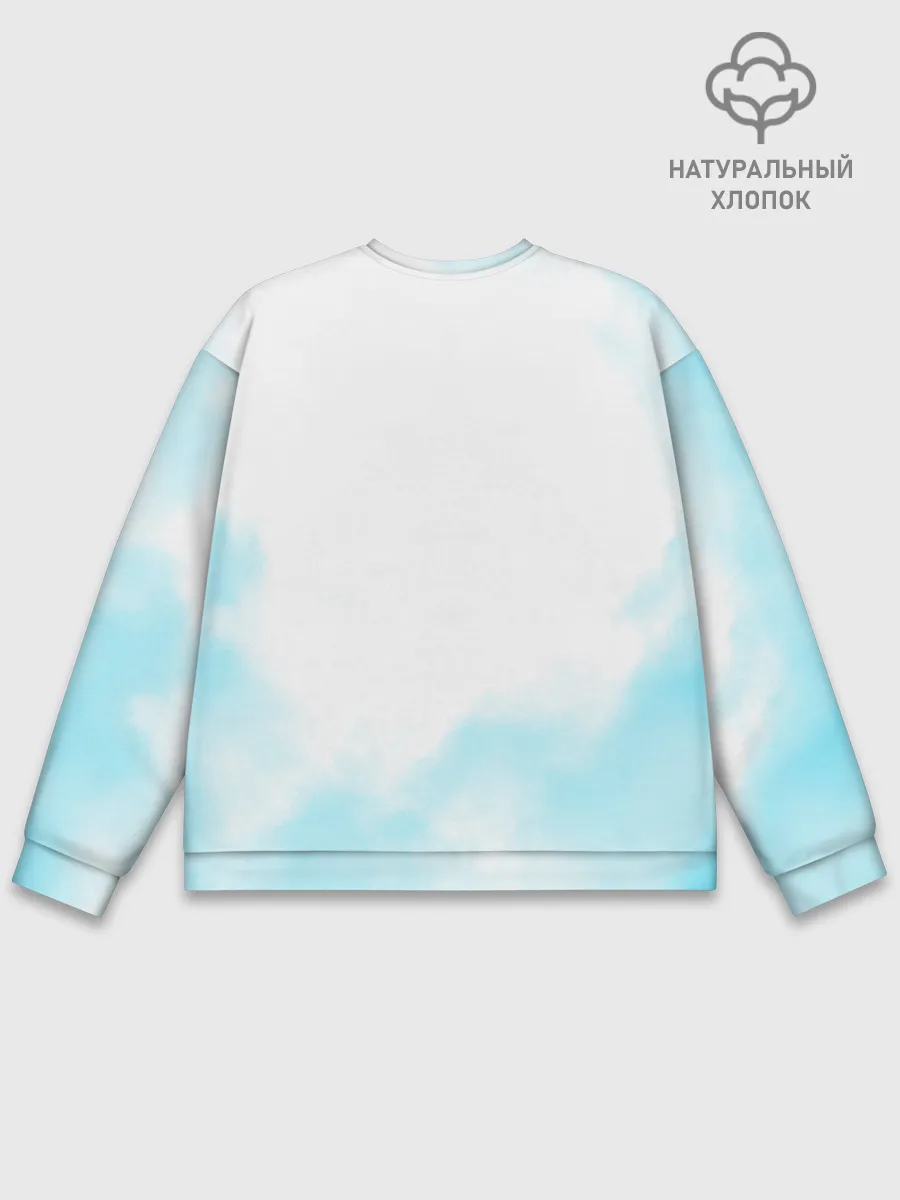 Мужской свитшот базовый / Новый Мир | One Piece. Большой куш