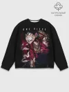 Мужской свитшот базовый / Агрессия Луффи One Piece