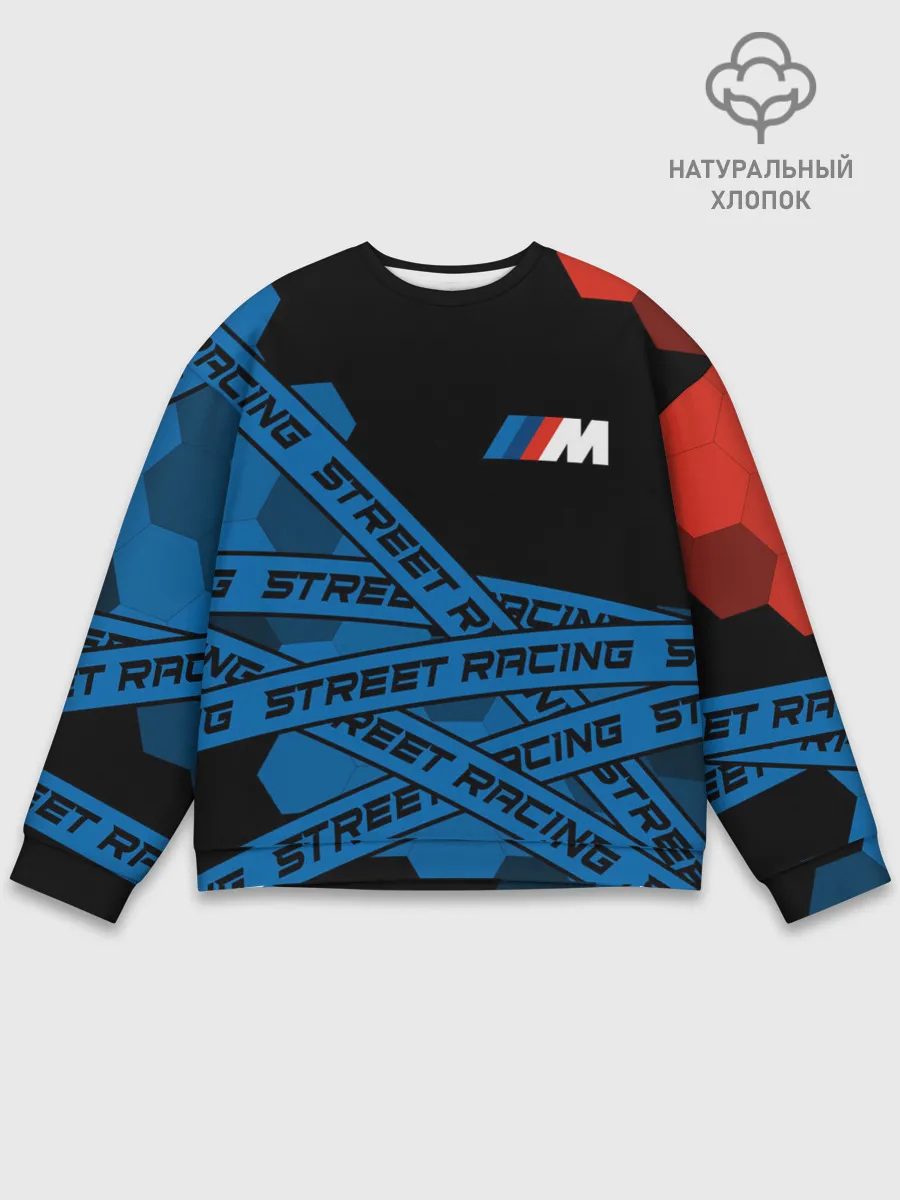 Мужской свитшот базовый / BMW - Racing