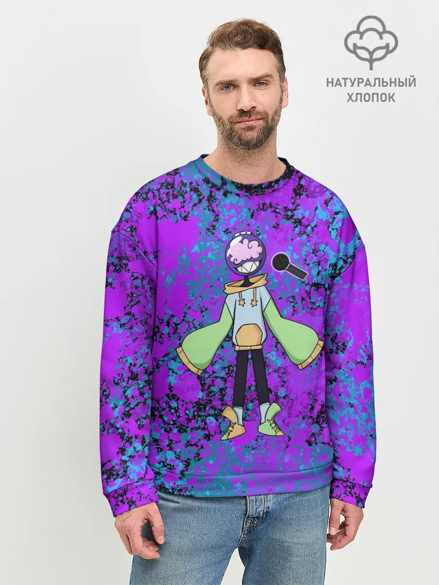 Мужской свитшот базовый / Friday Night Funkin | Витти