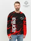Мужской свитшот базовый / APRILIA / АПРИЛИЯ / MOTO