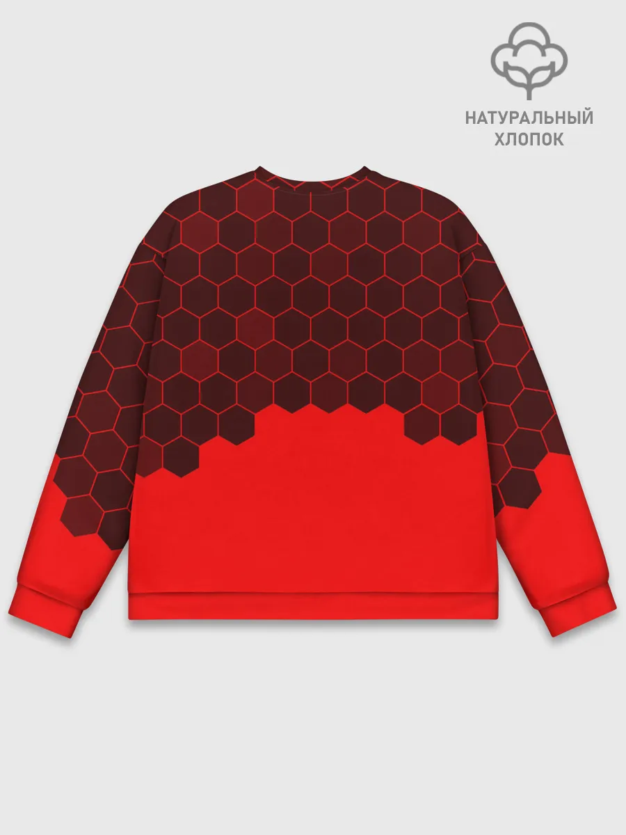 Мужской свитшот базовый / Battlefield 2042 - Hexagon