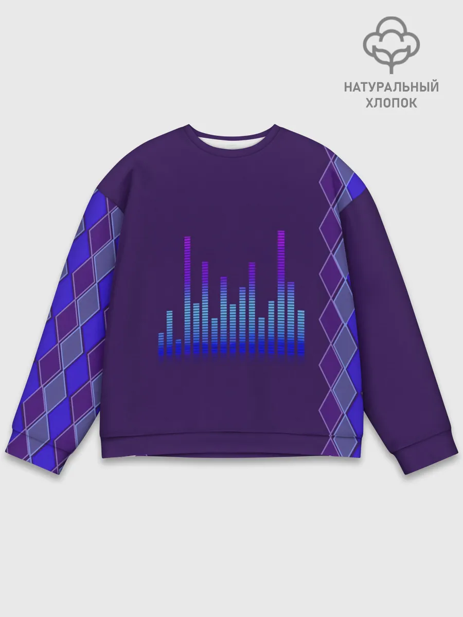 Мужской свитшот базовый / Эквалайзер
