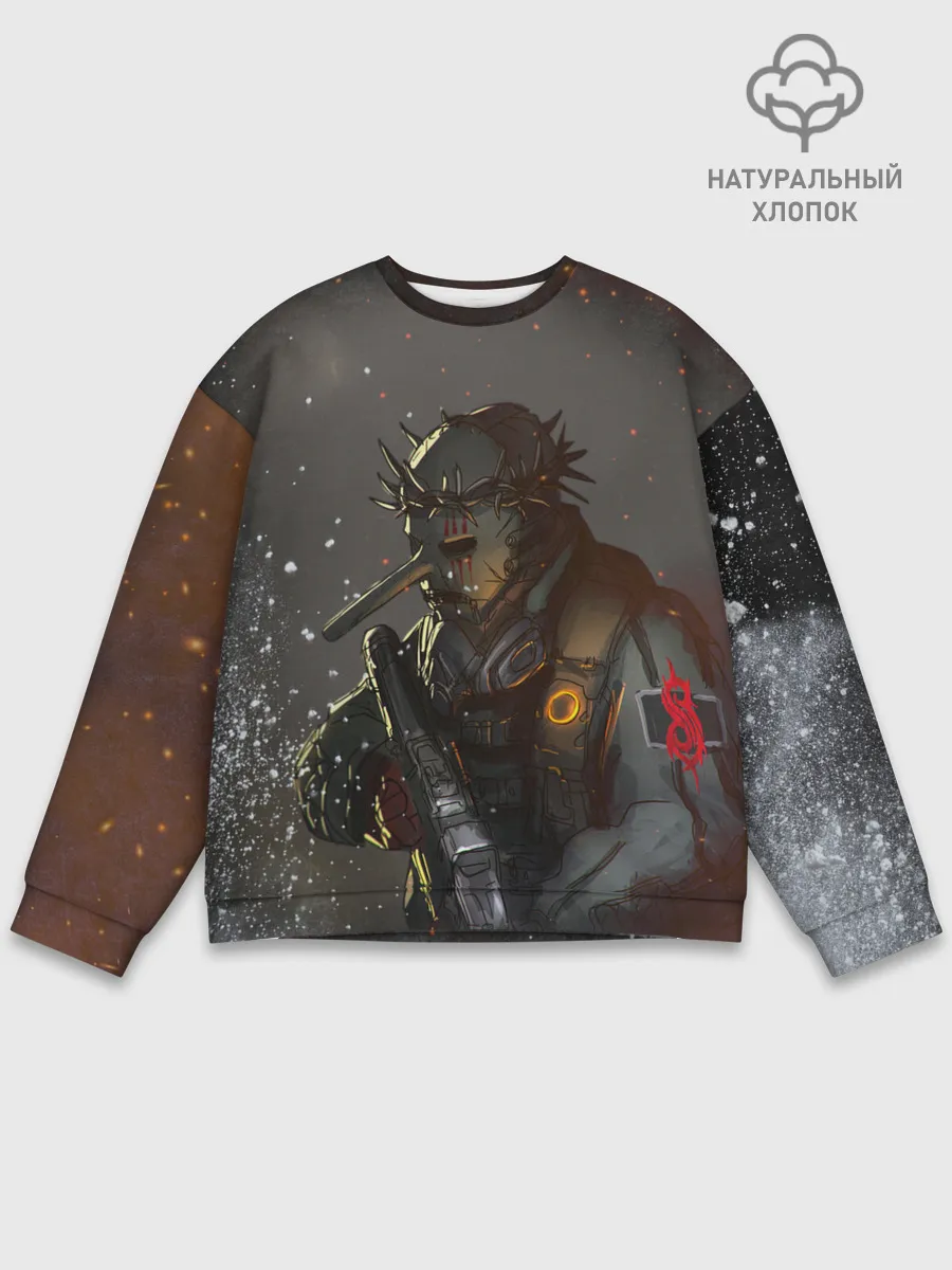 Мужской свитшот базовый / CHRIS FEHN | SLIPKNOT | СЛИПКНОТ