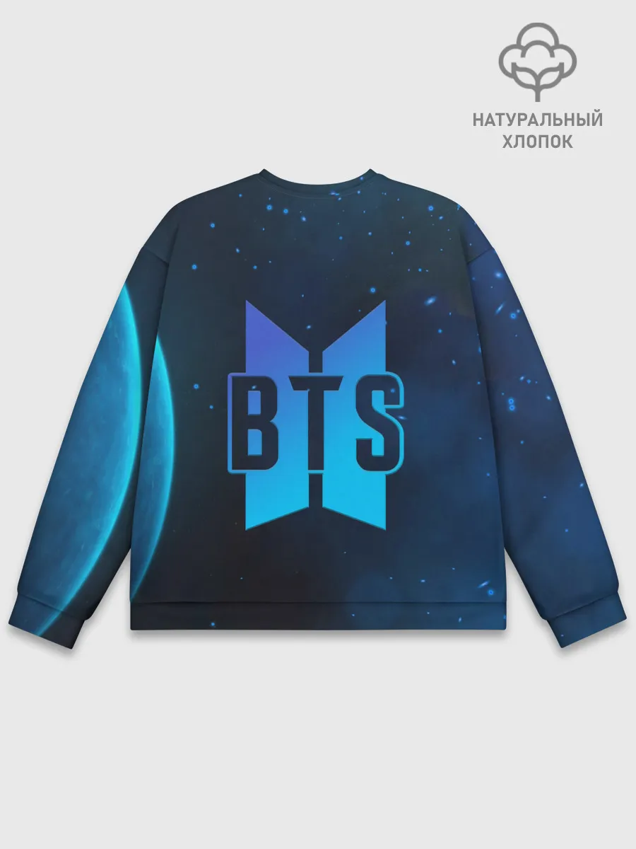 Мужской свитшот базовый / BTS | БТС | ЛОГО