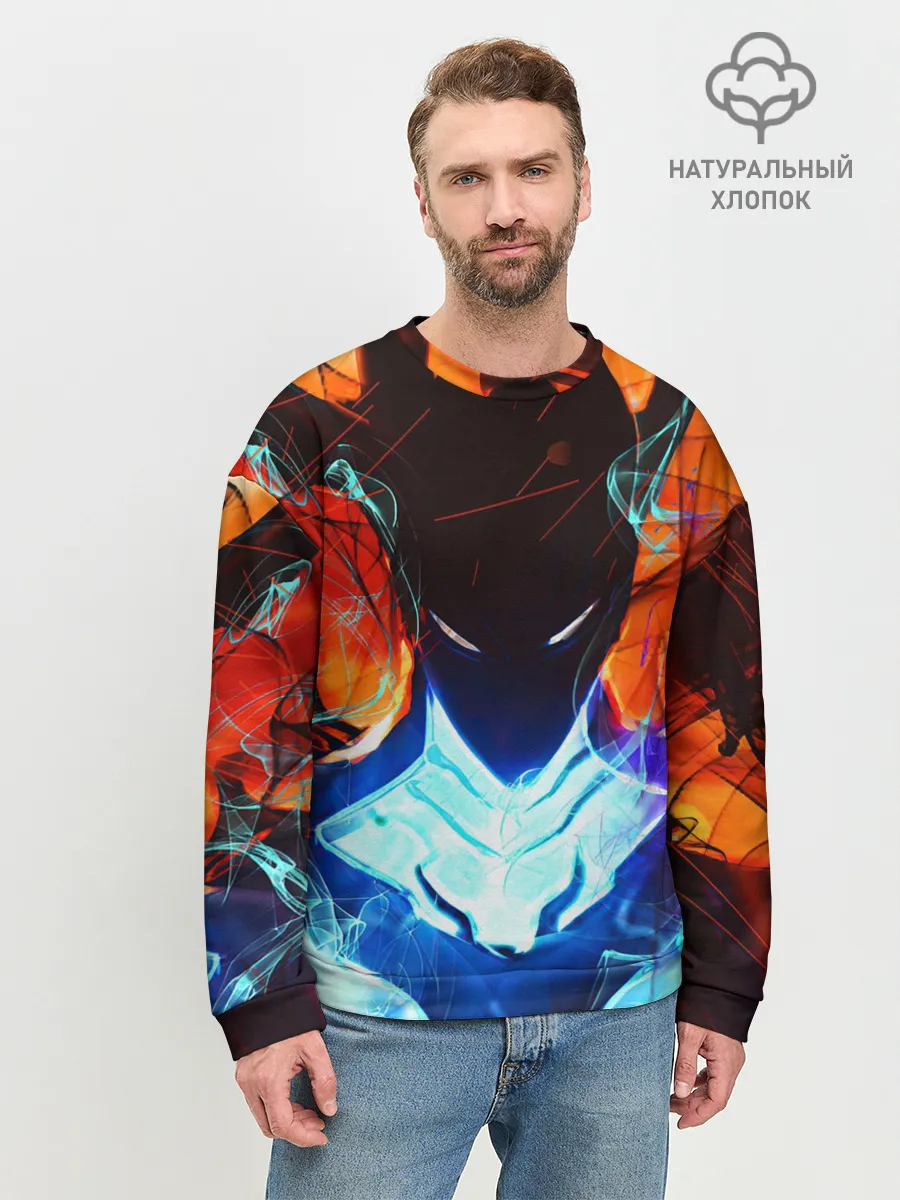 Мужской свитшот базовый / Поднятие уровня в одиночку