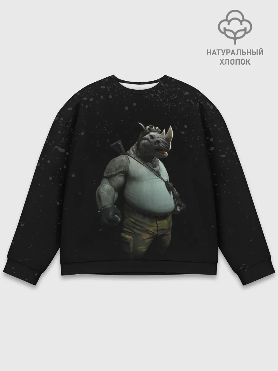 Мужской свитшот базовый / Рокстеди | Черепашки-ниндзя