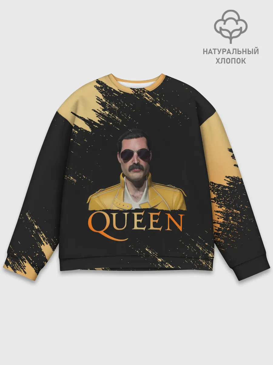 Мужской свитшот базовый / Фредди Меркьюри | Freddie Mercury