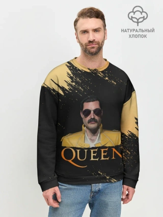 Мужской свитшот базовый / Фредди Меркьюри | Freddie Mercury