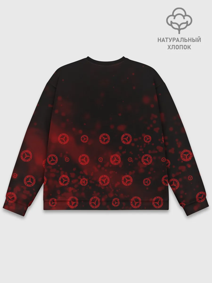 Мужской свитшот базовый / Mercedes AMG - Particles