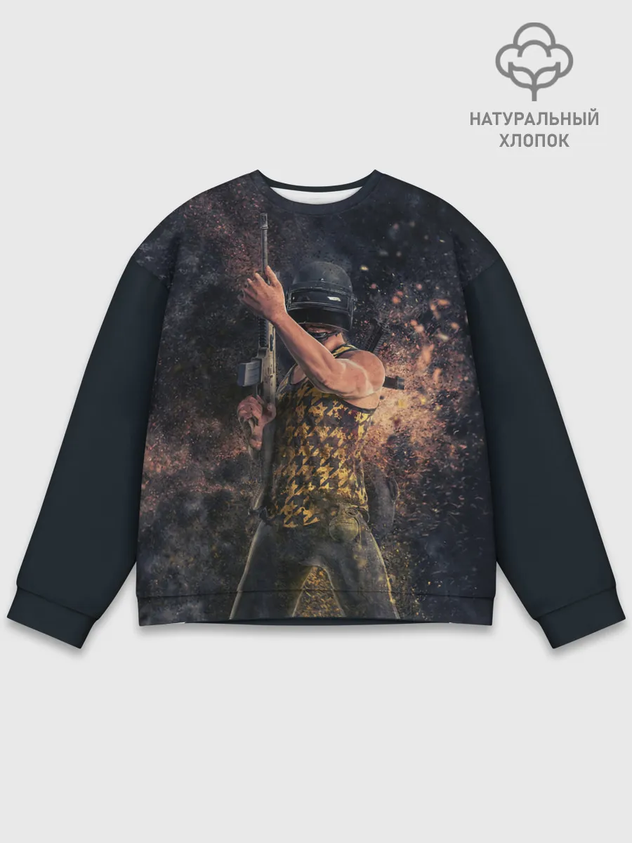 Мужской свитшот базовый / Это Пабг, детка