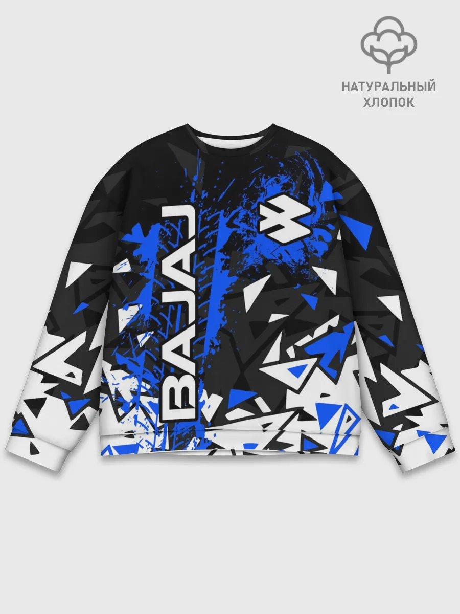 Мужской свитшот базовый / BAJAJ / БАДЖАДЖ / MOTOSPORT