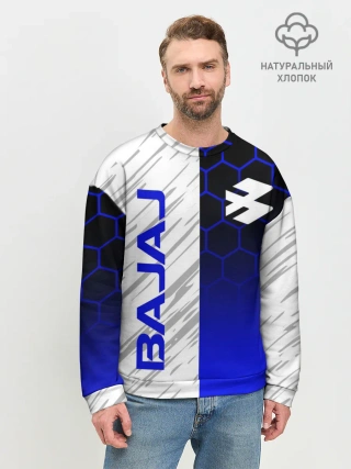 Мужской свитшот базовый / BAJAJ / БАДЖАДЖ / MOTOSPORT