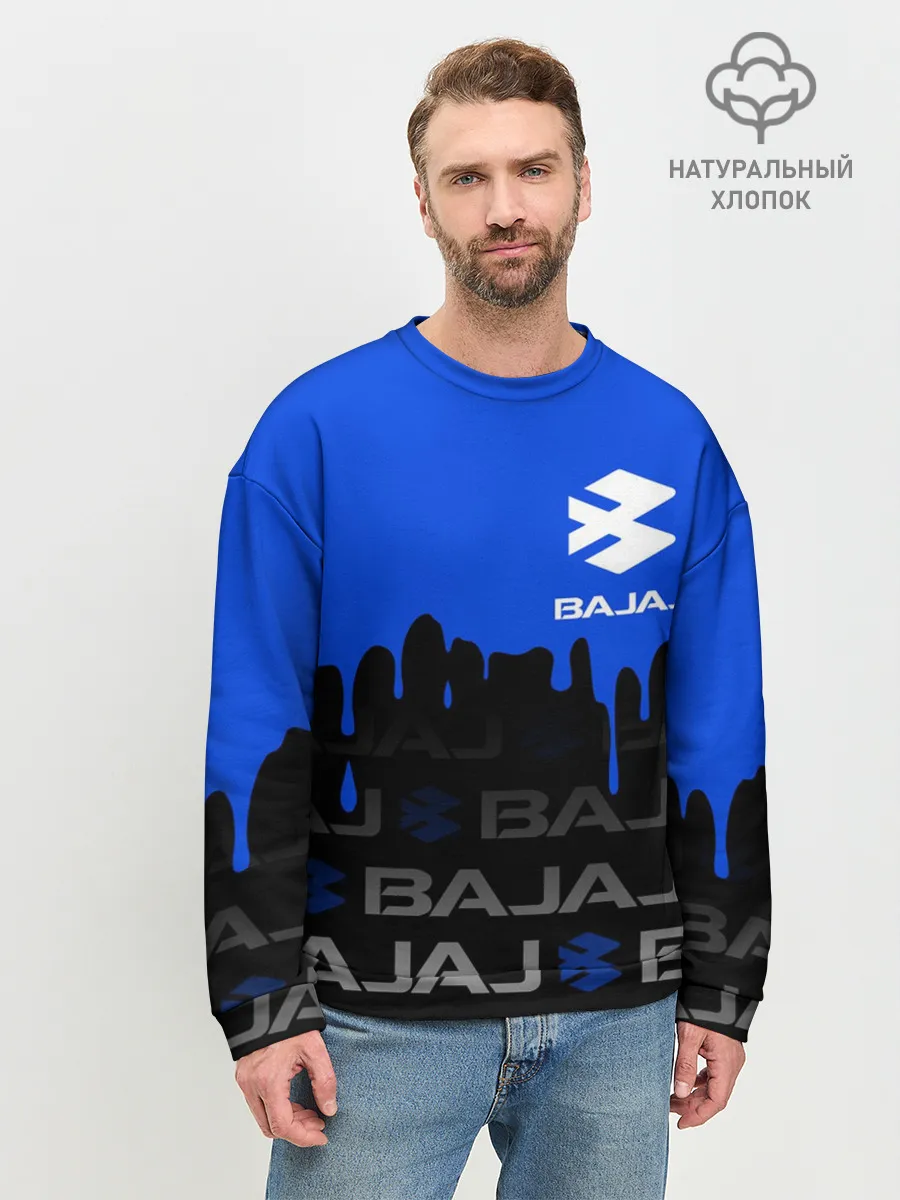 Мужской свитшот базовый / BAJAJ / БАДЖАДЖ / SPORT
