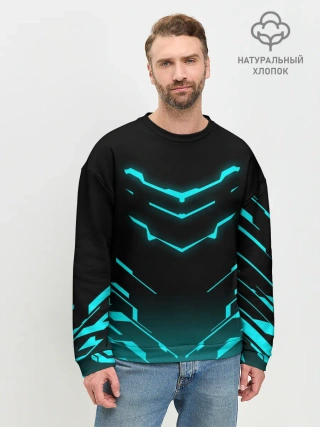 Мужской свитшот базовый / DEAD SPACE | АЙЗЕК КЛАРК