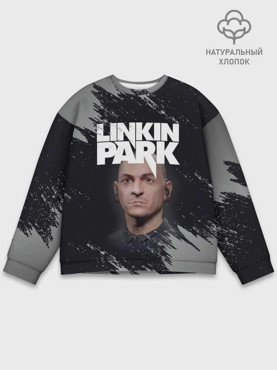 Мужской свитшот базовый / ЧЕСТЕР | ЛИНКИН ПАРК