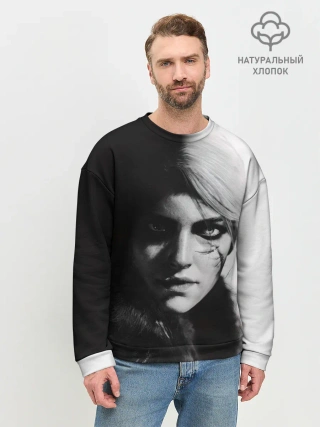 Мужской свитшот базовый / Цирилла