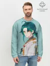 Мужской свитшот базовый / Xiao / Genshin Impact /