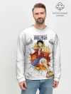 Мужской свитшот базовый / Луффи One Piece. Большой куш