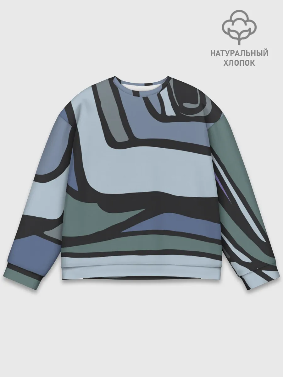 Мужской свитшот базовый / Графит