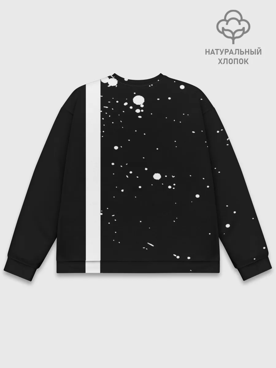 Мужской свитшот базовый / Сектор Газа противогаз