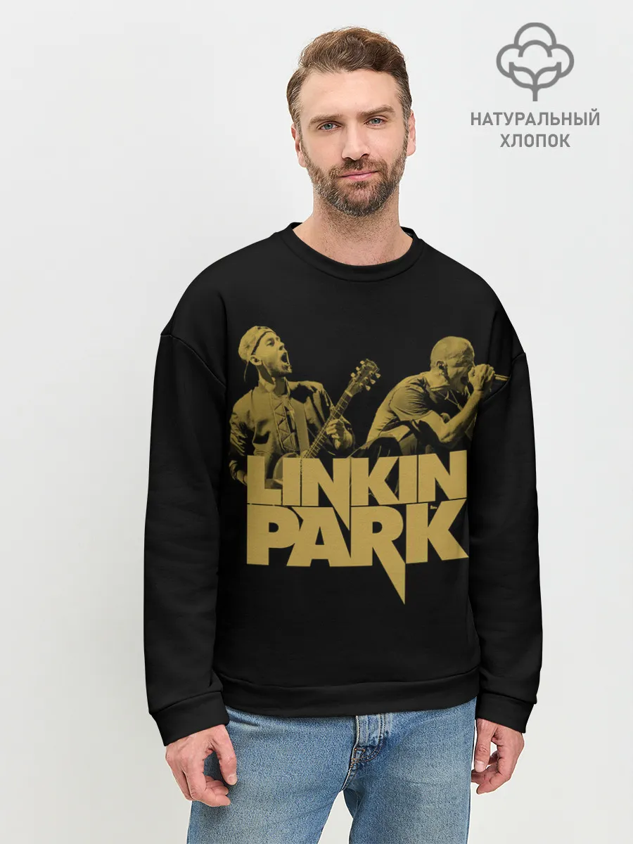 Мужской свитшот базовый / Майк и Честер